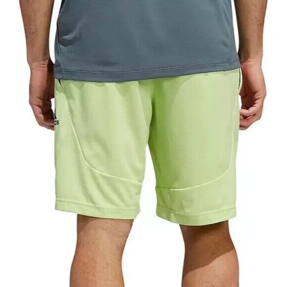 Adidas Mens Axis 22 Woven 3.0 9" Sport Training Shorts HJ7970 Green Size S Small - Picture 4 of 6